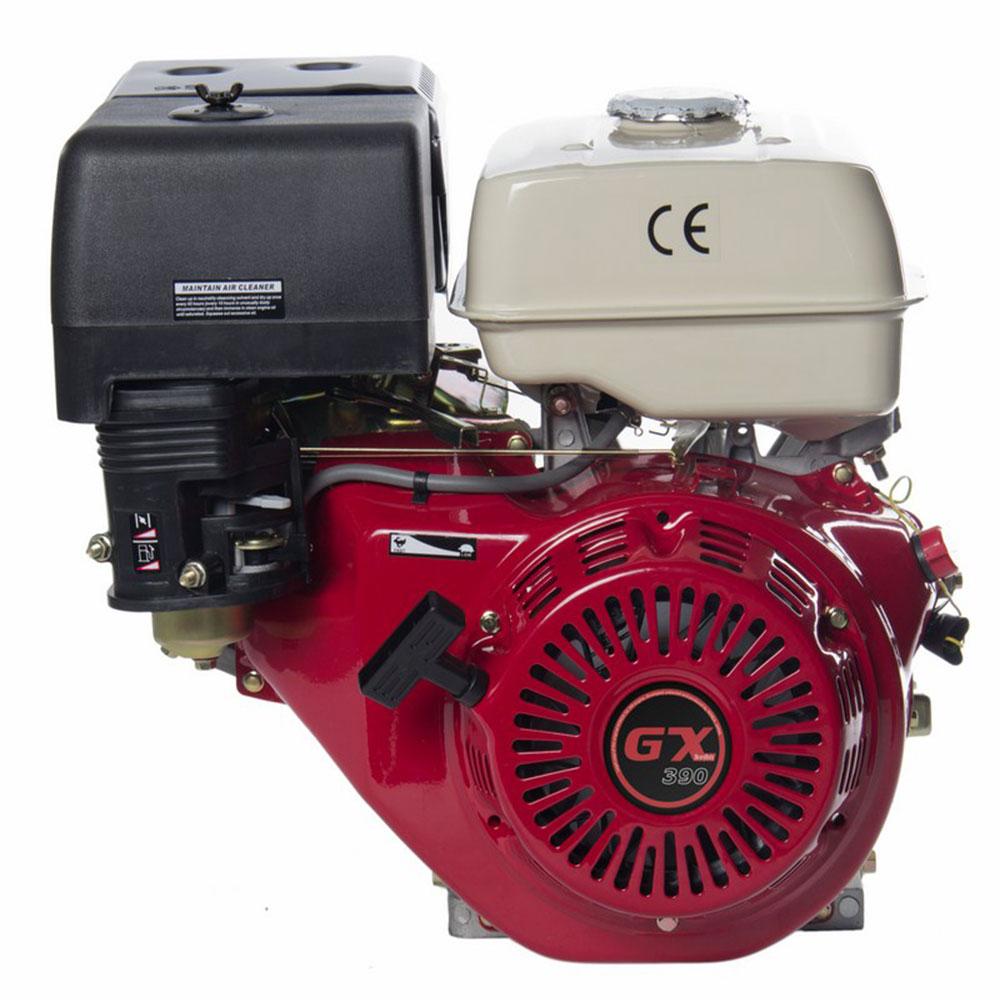 Двигатель GX390 (Аналог HONDA) 13 л.с. вал 25 мм под шпонку (188F)