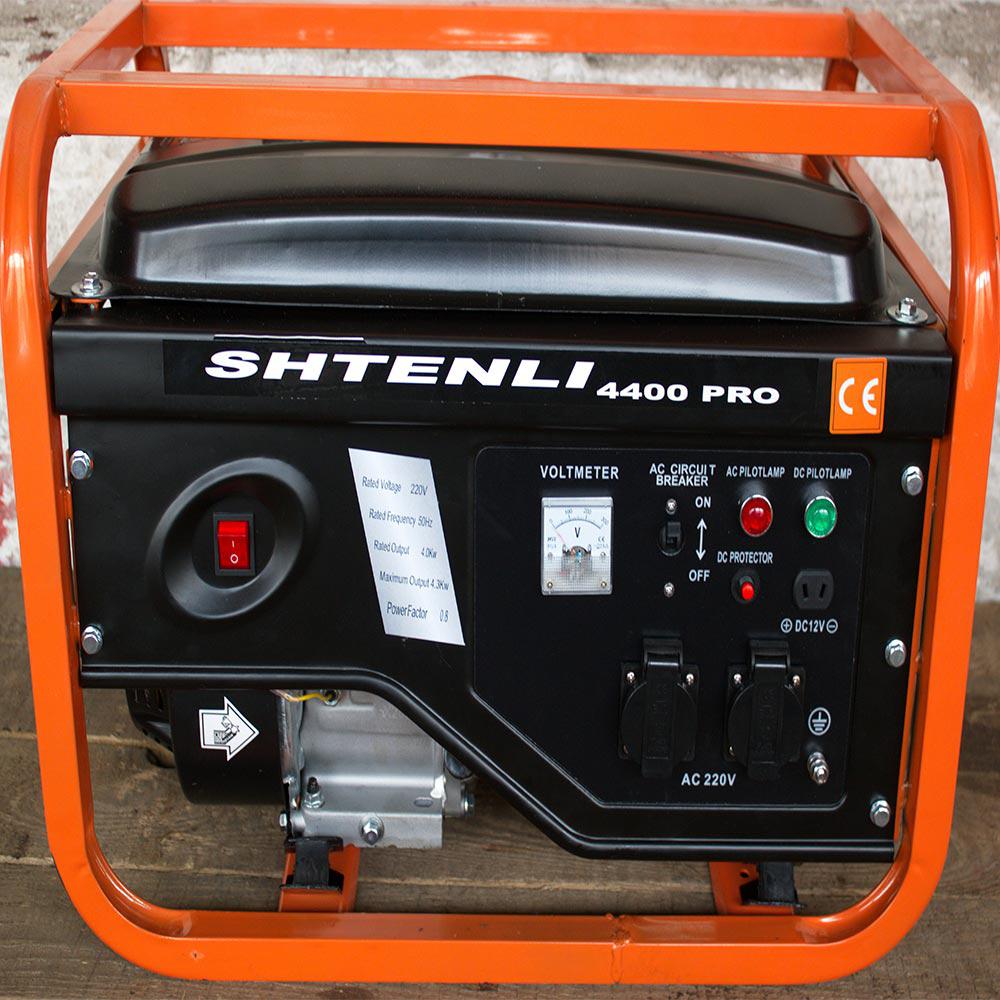 Бензогенератор Shtenli Pro 4400 (4.2 кВт) - фото 2 - id-p170677800