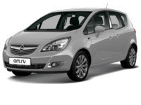 Автомобильные коврики в салон и багажник для OPEL Meriva (B) (2010-)