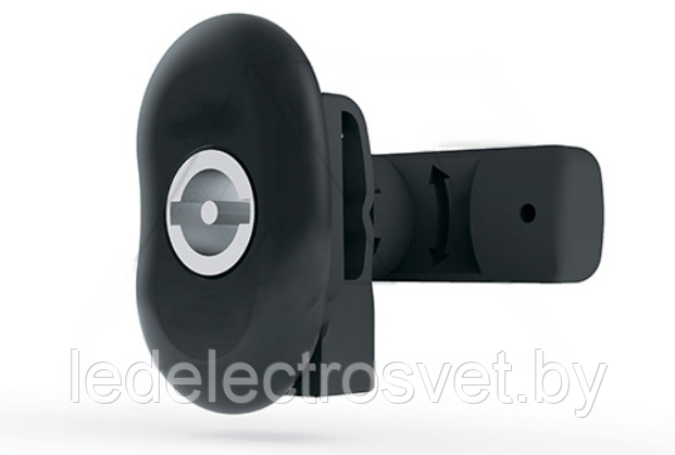 Комплект замка щита EC черного цвета с лого, вставкой под ключ VIRO, ключ в компл., пластиковый язычок - фото 1 - id-p170552545
