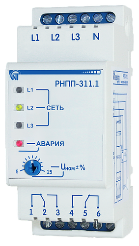 Суперцена на РНПП-311.1 - Реле напряжения, перекоса и последовательности фаз!