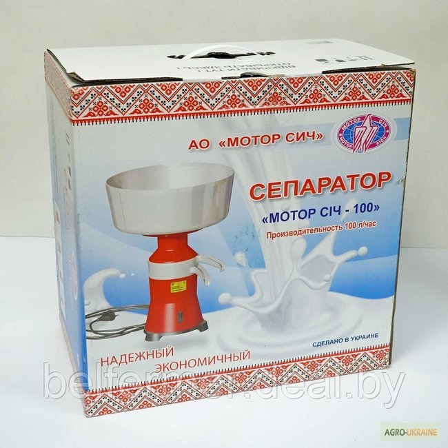 Сепаратор молочный МОТОР СИЧ СЦМ-100-15 - фото 4 - id-p170647461