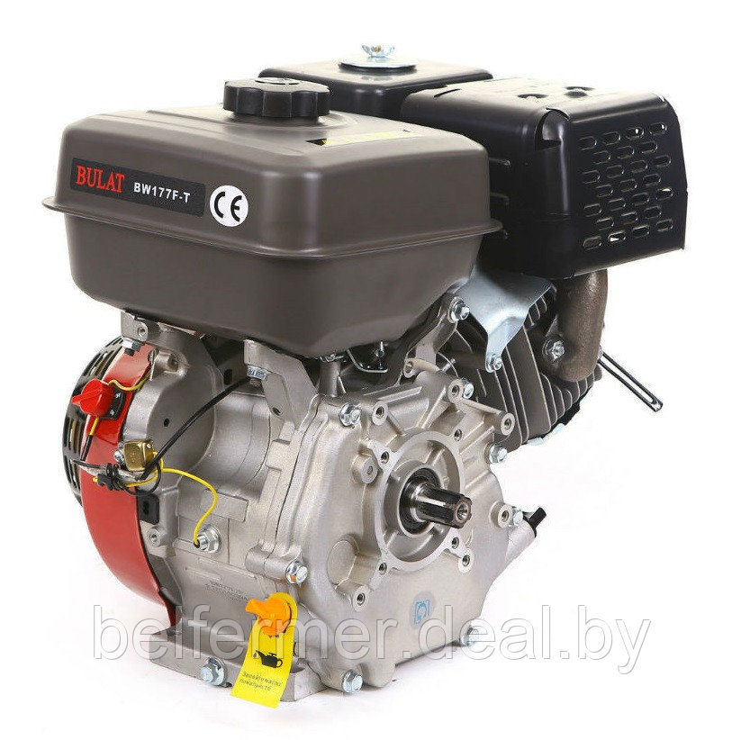 Двигатель бензиновый Weima WM 177 F (9,0 л.с, 25 мм, шпонка) - фото 4 - id-p170647562