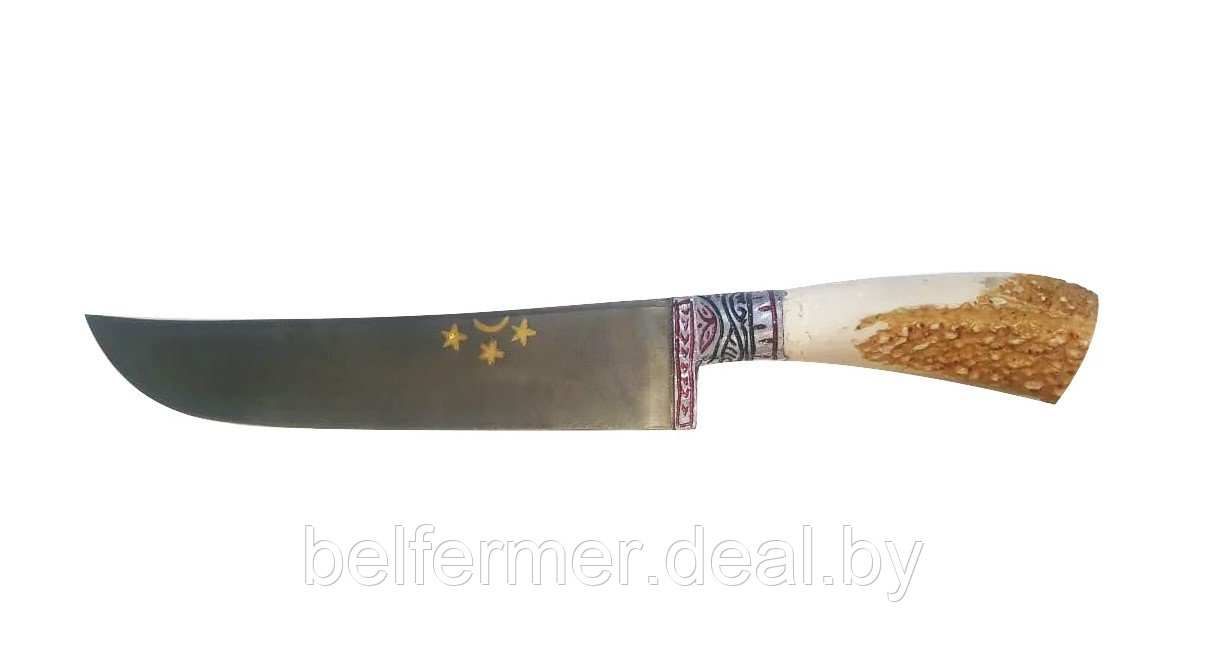 Нож Пчак-Шархон рог (30 см) - фото 1 - id-p170640487