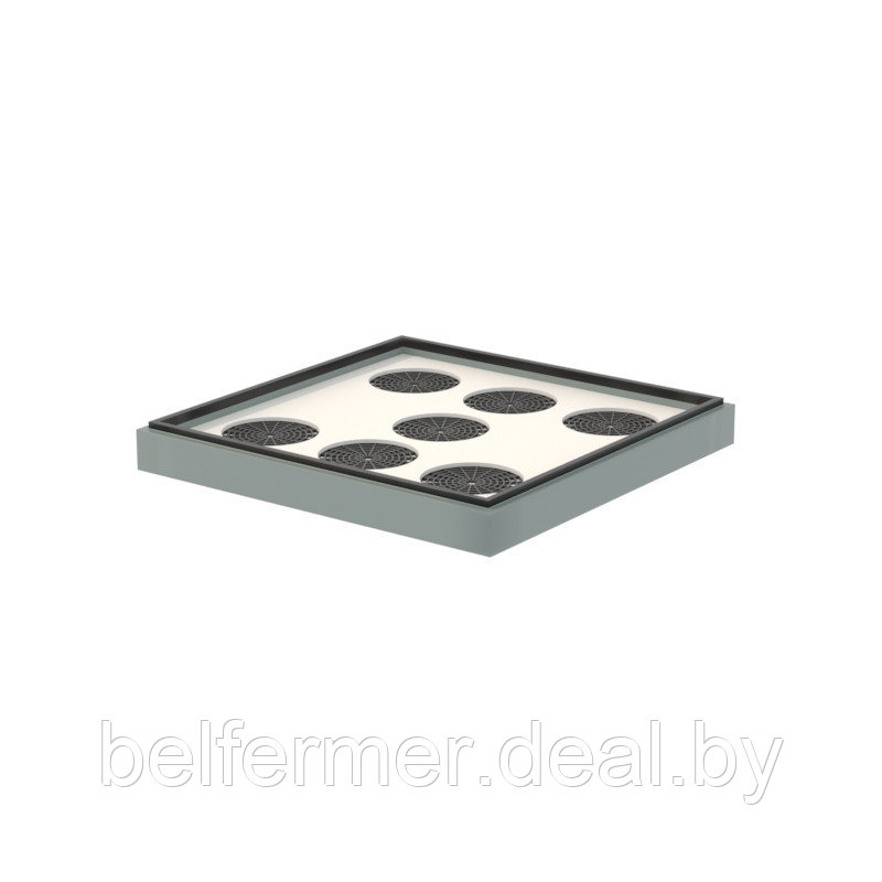 Подкрышник для 10-рамочного улья (Стандарт), серый - фото 1 - id-p170640515