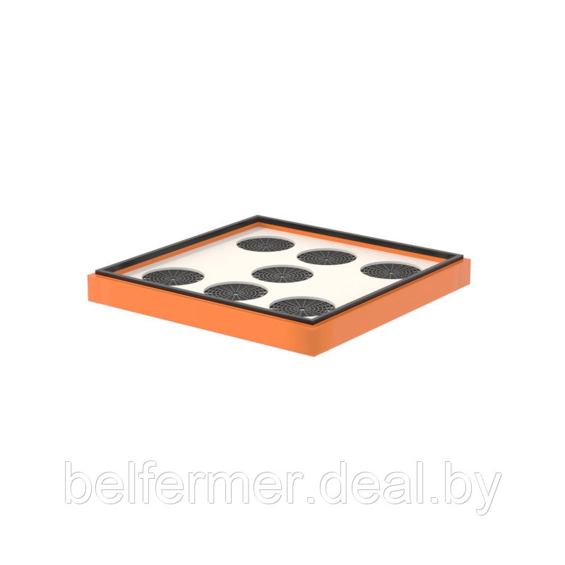 Подкрышник для 10-рамочного улья (Стандарт), оранжевый - фото 1 - id-p170640517