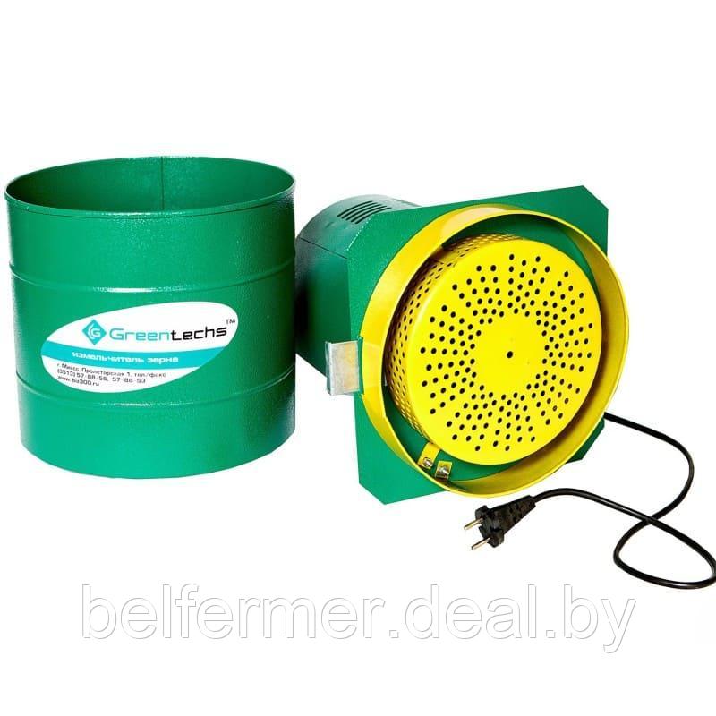 Измельчитель зерна (зернодробилка) Greentechs 300 кг/ч - фото 3 - id-p170647715