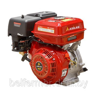 Двигатель бензиновый ASILAK SL-177F-SH25 (9 лс., 25 мм. шлицы) - фото 1 - id-p170648249