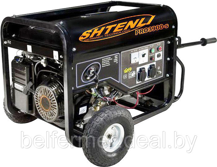 Бензогенератор Shtenli Pro S 3900 (3,3 кВт) - фото 1 - id-p170647946