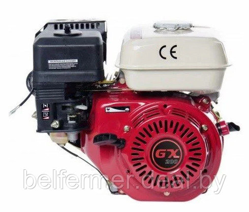Двигатель бензиновый Shtenli GX210 (7,5 лс., 20 мм. шлицы) - фото 1 - id-p170648037