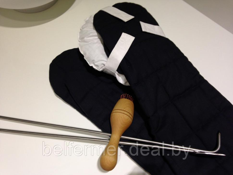 Набор для приготовления лепёшек (рукавица, 2 подушки) - фото 4 - id-p170648108