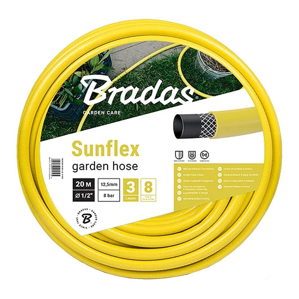 Шланг поливочный армированный 3/4" (внутр. ? 19 мм) 30 м Bradas SUNFLEX - фото 1 - id-p170705033