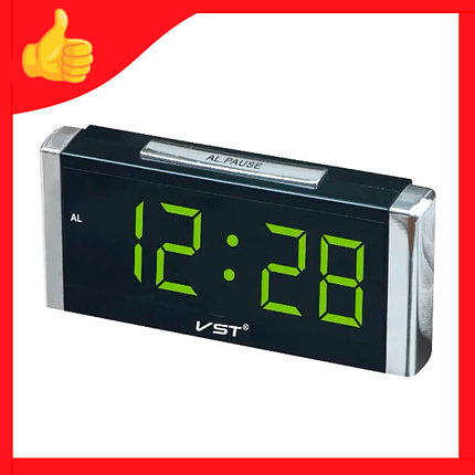 Часы электронные настольные LED Alarm Clock VST-731, фото 2