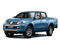 Автомобильные коврики в салон и багажник для MITSUBISHI L200 2015-н.в.