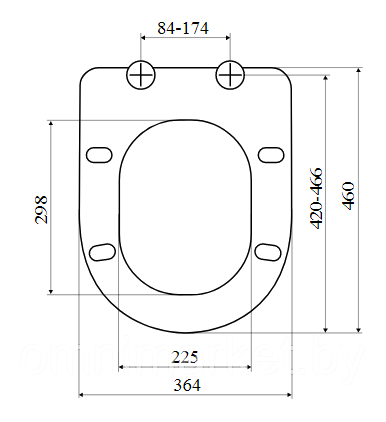 Сиденье для унитаза съемное с микролифтом Slovarm Greta (672081T), Словакия - фото 2 - id-p170705351