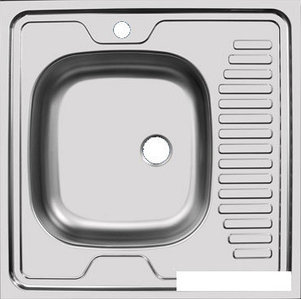 Кухонная мойка Ukinox STD600.600-5C 0R (с сифоном)