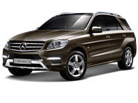 Автомобильные коврики в салон и багажник для MERCEDES BENZ ML W166 2012-н.в.