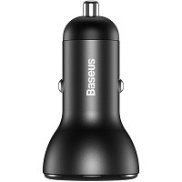 Автомобильное зарядное устройство Baseus CCBX-B0G Digital Display Car Charger 2 USB 45W