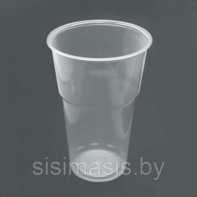 Пластиковые стаканчики, одноразовые 500 мл/50шт. (самые плотные)