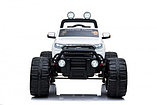 Детский электромобиль RiverToys Ford Ranger Monster Truck 4WD DK-MT550 (белый) лицензия, фото 2