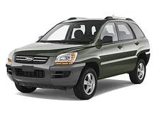 Автомобильные коврики в салон и багажник для Sportage II (2004-2010)