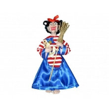 Сувенир (настенный) кукла-оберег баба-яга морячка, 35 см. арт. лм-17482