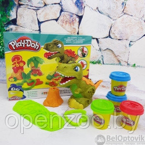 Игровой набор с пластилином Play-Doh Могучий динозавр