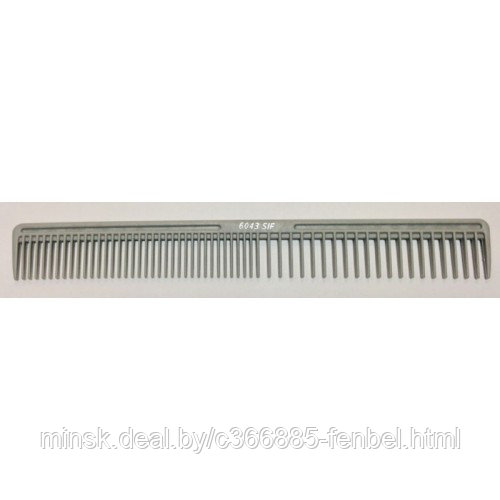Расческа "PROFI line" (CO-SIF-6043, Silicon, комбинированная с редким зубом)