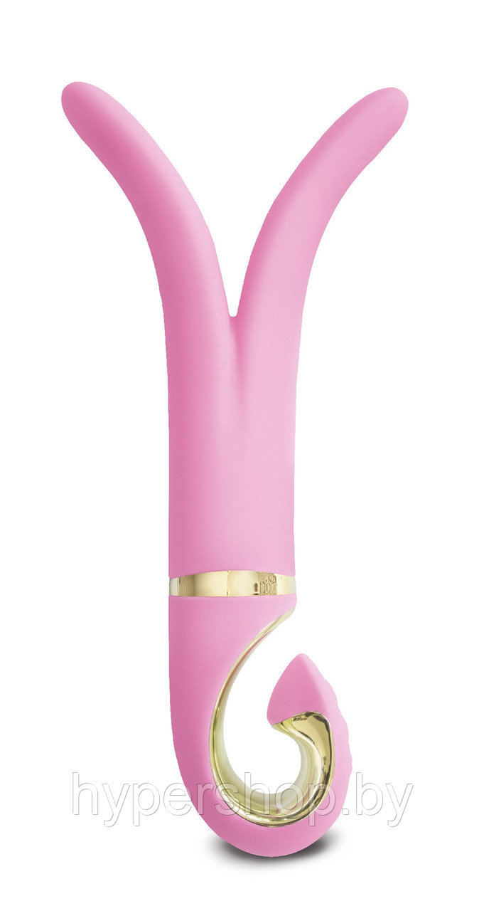 Многофункциональный вибромассажер Gvibe 3, 22 см розовый