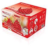 Чайник эмалированный без свистка__ 3 л  Kelli- KL-4447, фото 3