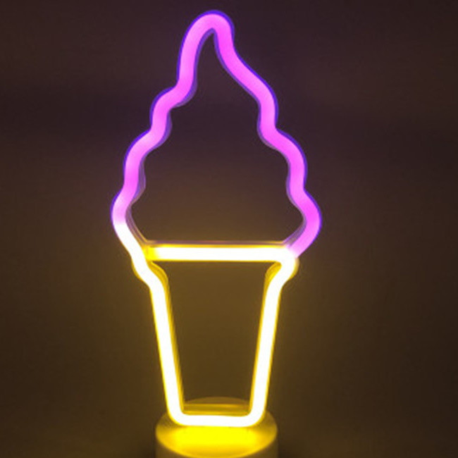 Светильник неоновый Ice cream Мороженое - фото 4 - id-p170829098