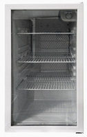 Шкаф холодильный со стеклом COOLEQ TBC-85 белый