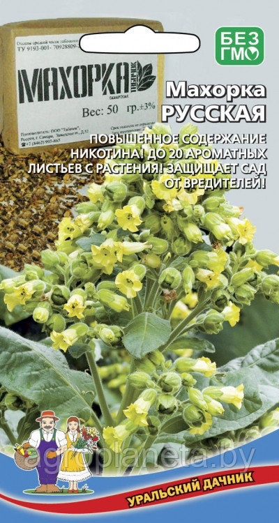 Махорка РУССКАЯ, 0.05г: семена, семена овощных культур, семенами ...