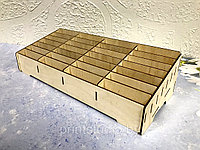 Коробка-органайзер для хранения телефонов в школьный класс (28 ячеек), фото 1