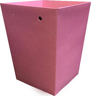 Коробка цветочная 12*9*15 см, розовый