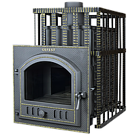 Чугунная Банная Печь Гефест ЗК в сетке-30 (П)
