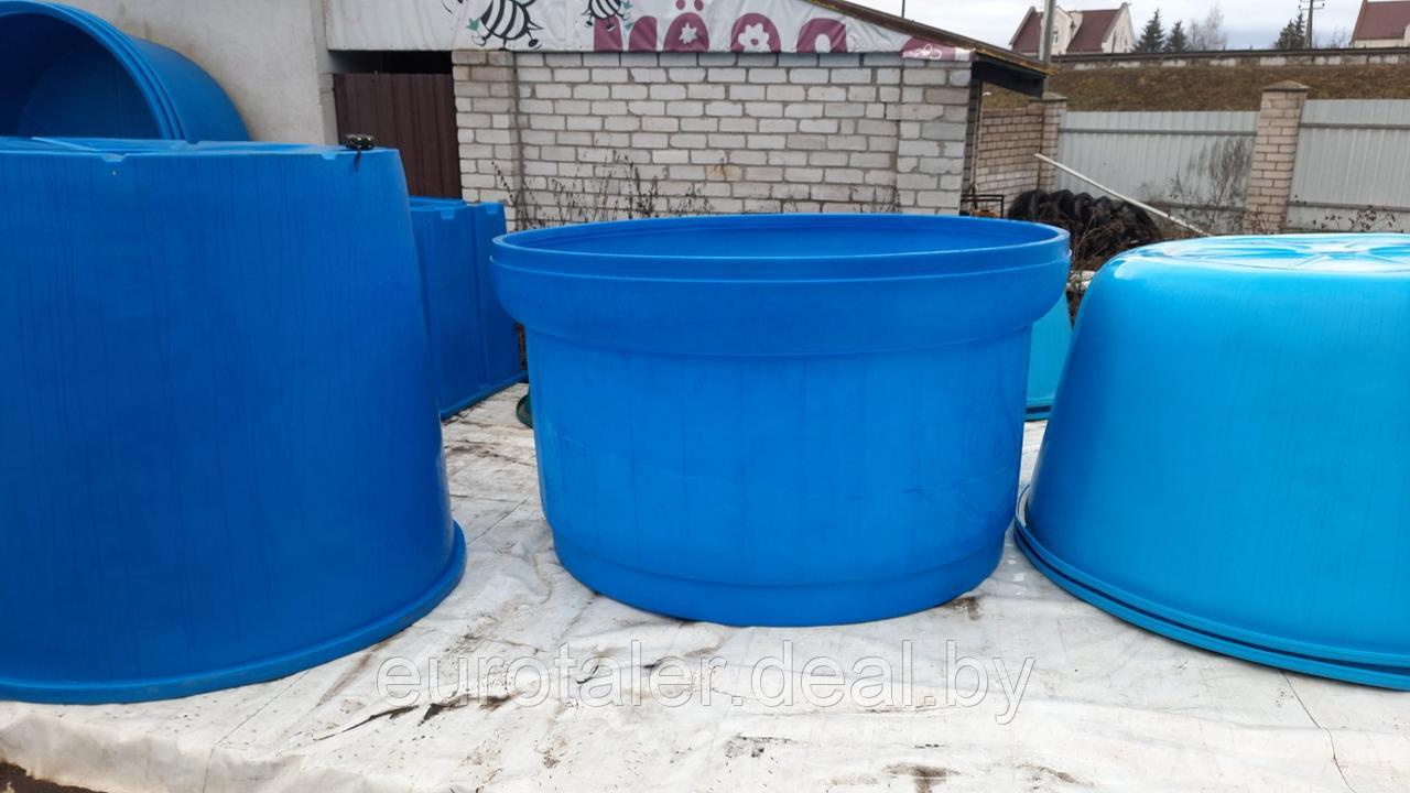 Купель пластиковая круглая 2500 л.