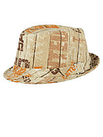 Шляпа летняя 2ИС00007 55-57 микс/коричневый