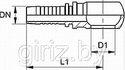 Фитинг BANJO DN12 M18x1,5 - фото 2 - id-p170884809