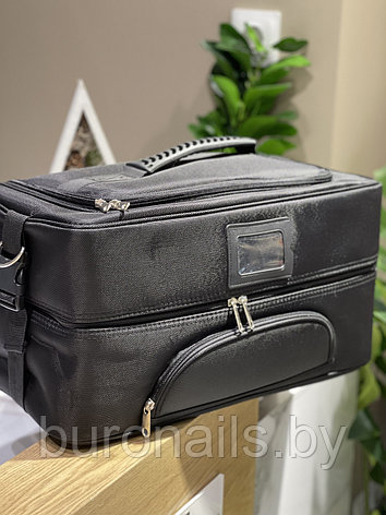 Сумка-чемоданчик "VITACCI", размер большой (45 см), цвета черный, фото 2
