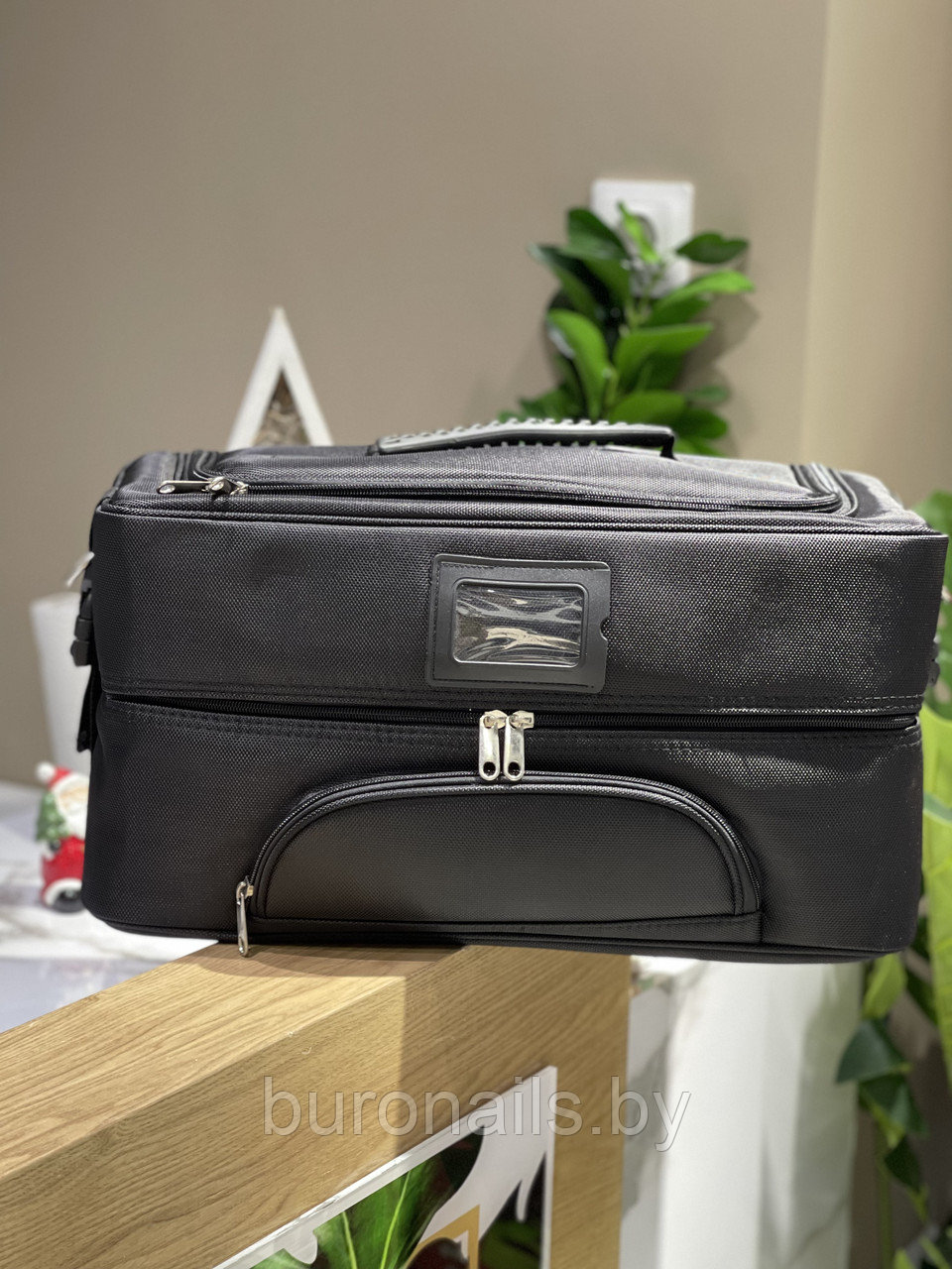Сумка-чемоданчик "VITACCI", размер большой (45 см), цвета черный - фото 6 - id-p163172888