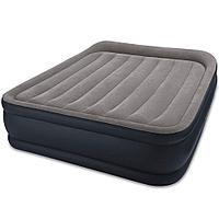 Надувная кровать Intex 64136 Deluxe Pillow Rest Reised Bed 152x203x42 см