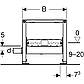 Душевой трап Geberit Duofix 111.593.00.1 [0.4 л/с], фото 2