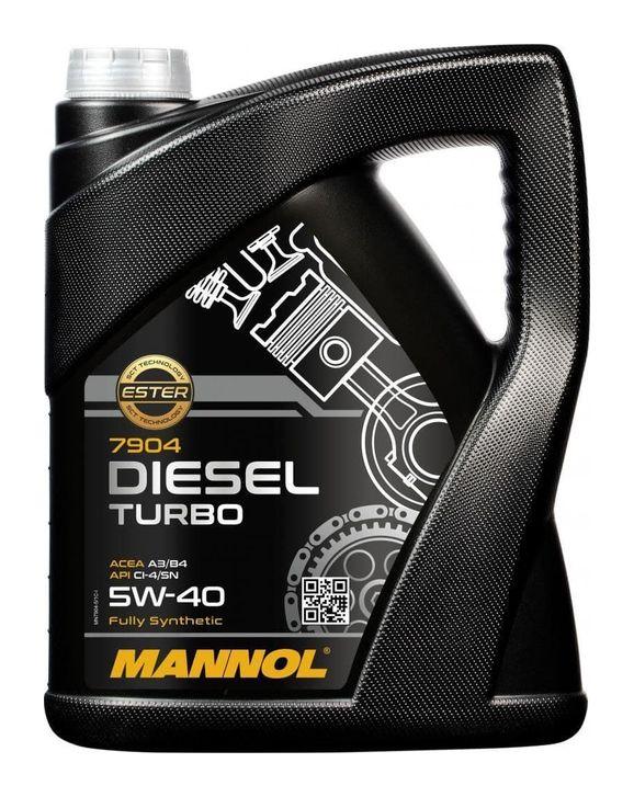 5W-40 Diesel Turbo Масло моторное MANNOL ESTER 7904, 5л. - фото 3 - id-p53132761