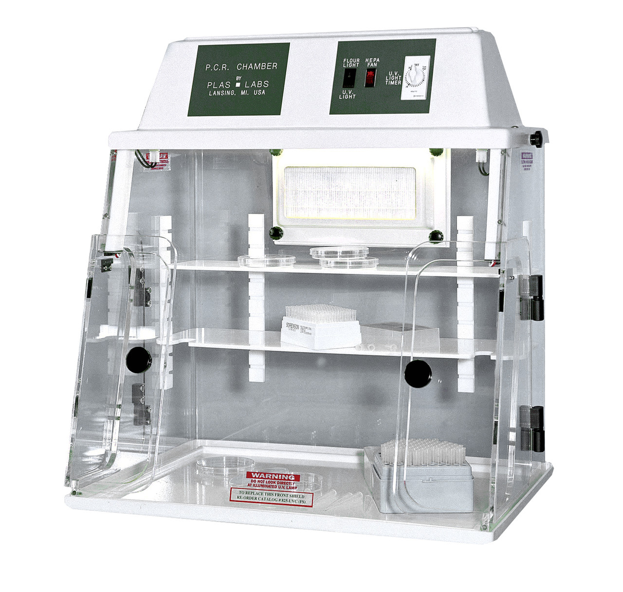 Камеры ПЦР (УФ) Plas-Labs 825–UVC