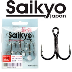 Крючки тройные Saikyo 7001 BN № 10 - фото 1 - id-p170899167