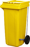 Мусорный контейнер для мусора с педалью 240 литров