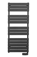 Электрический полотенцесушитель Atlantic Adelis ANT 750W антрацит прямой 1374x556x115