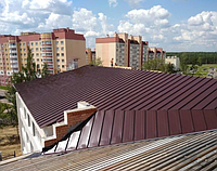 Фальцевая кровля Rubin-Roof самозащелкивающаяся Agneta 0.5 мм 25/20 лет гарантии, МеталлПрофиль