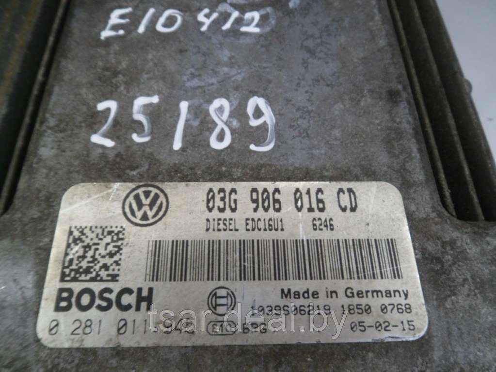 Блок управления двигателем Volkswagen Touran 1 (03G906016CD, 0281011945) - фото 3 - id-p170905364